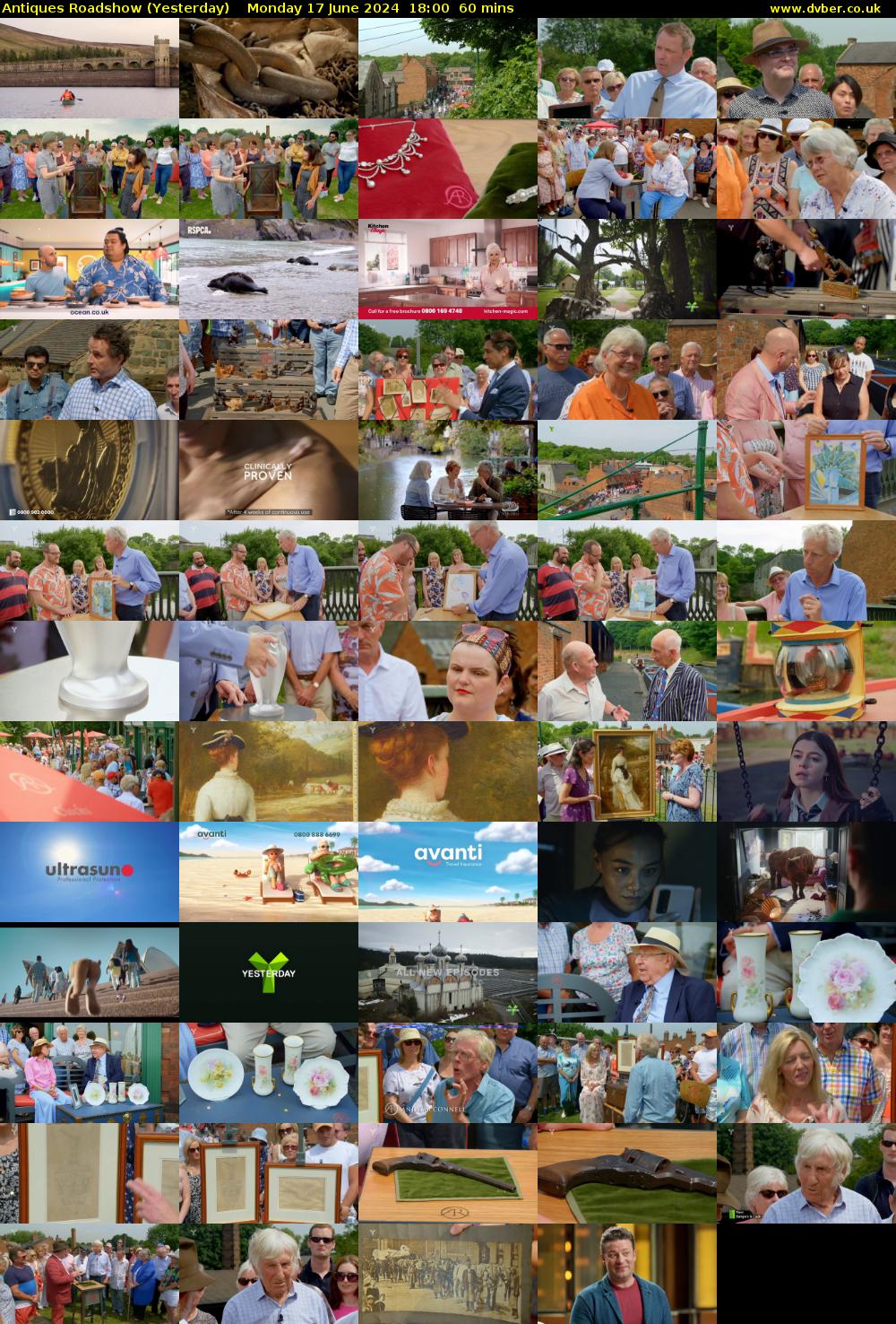 Antiques Roadshow (Yesterday) Monday 17 June 2024 18:00 - 19:00