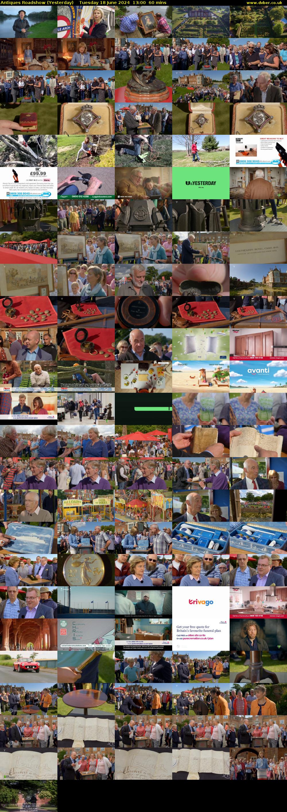 Antiques Roadshow (Yesterday) Tuesday 18 June 2024 13:00 - 14:00