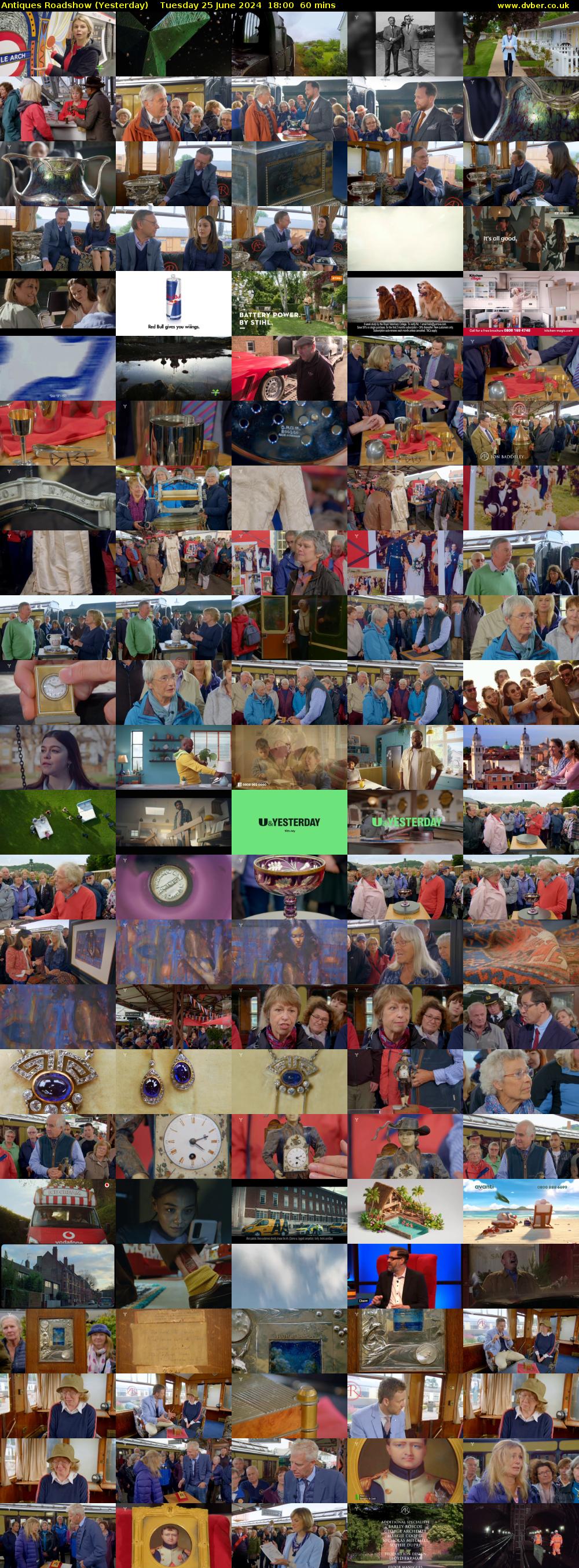 Antiques Roadshow (Yesterday) Tuesday 25 June 2024 18:00 - 19:00