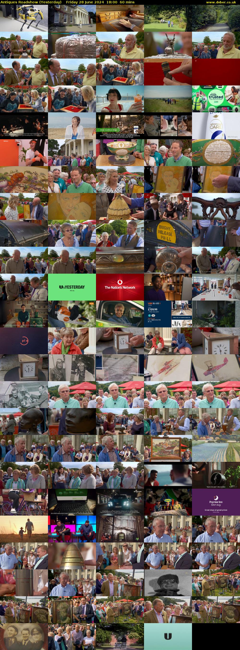 Antiques Roadshow (Yesterday) Friday 28 June 2024 18:00 - 19:00