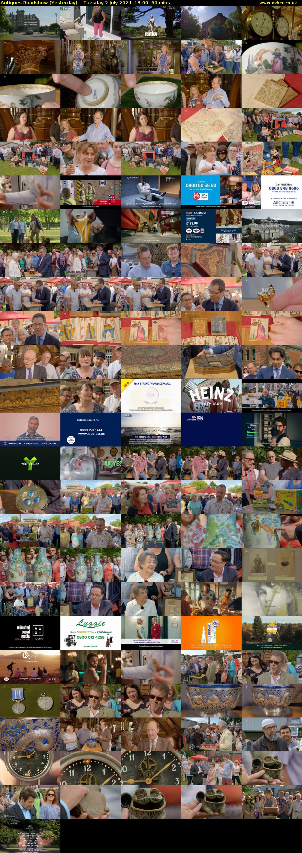 Antiques Roadshow (Yesterday) Tuesday 2 July 2024 13:00 - 14:00