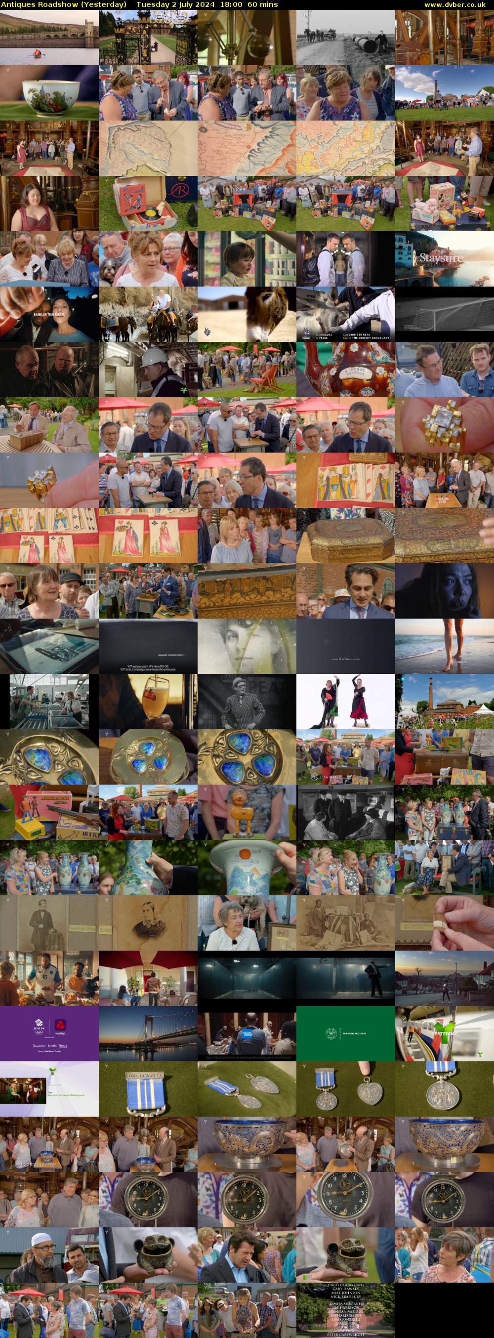 Antiques Roadshow (Yesterday) Tuesday 2 July 2024 18:00 - 19:00