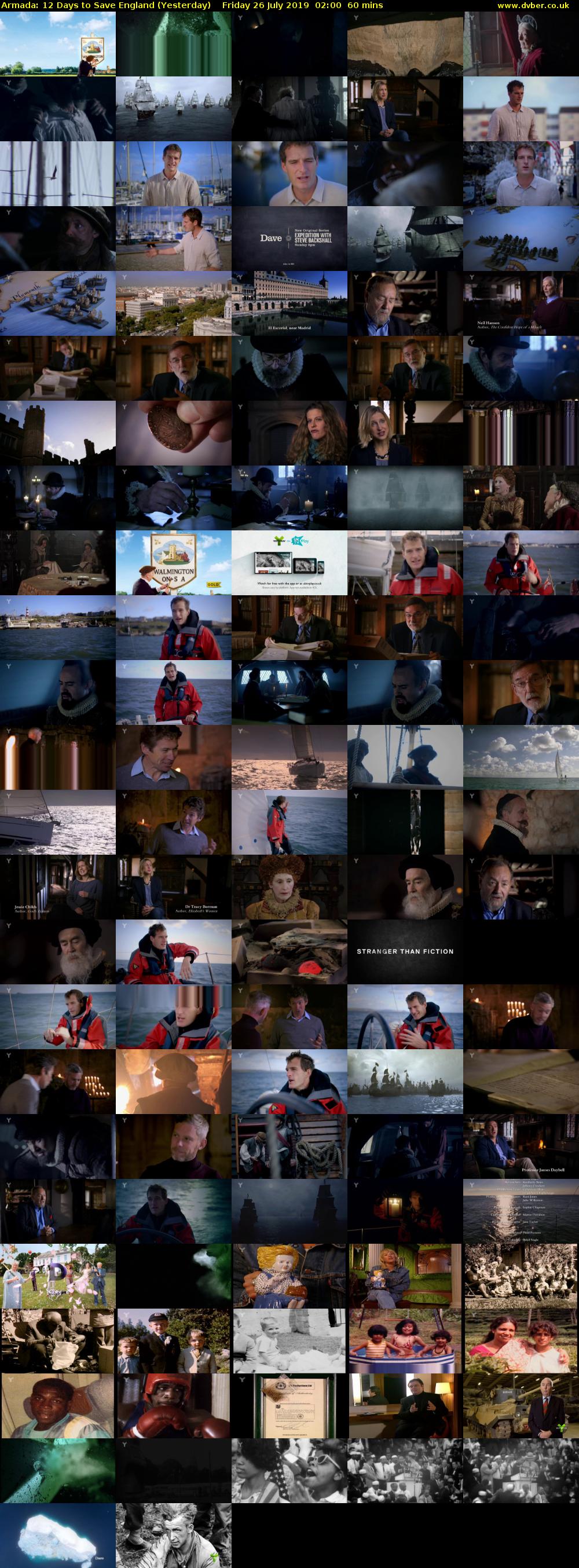 Armada: 12 Days to Save England (Yesterday) Friday 26 July 2019 02:00 - 03:00