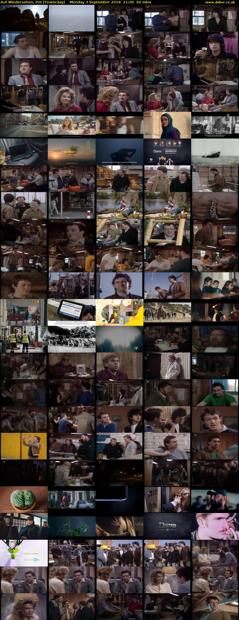 Auf Wiedersehen, Pet (Yesterday) Monday 3 September 2018 21:00 - 22:00