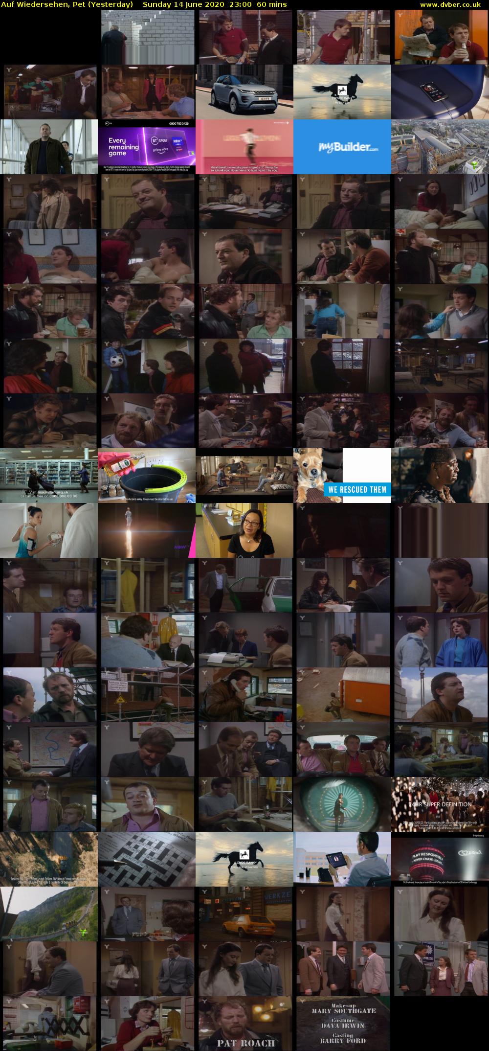 Auf Wiedersehen, Pet (Yesterday) Sunday 14 June 2020 23:00 - 00:00