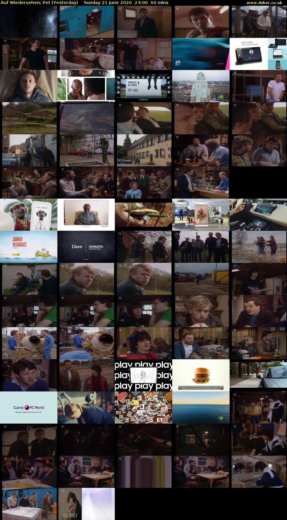 Auf Wiedersehen, Pet (Yesterday) Sunday 21 June 2020 23:00 - 00:00