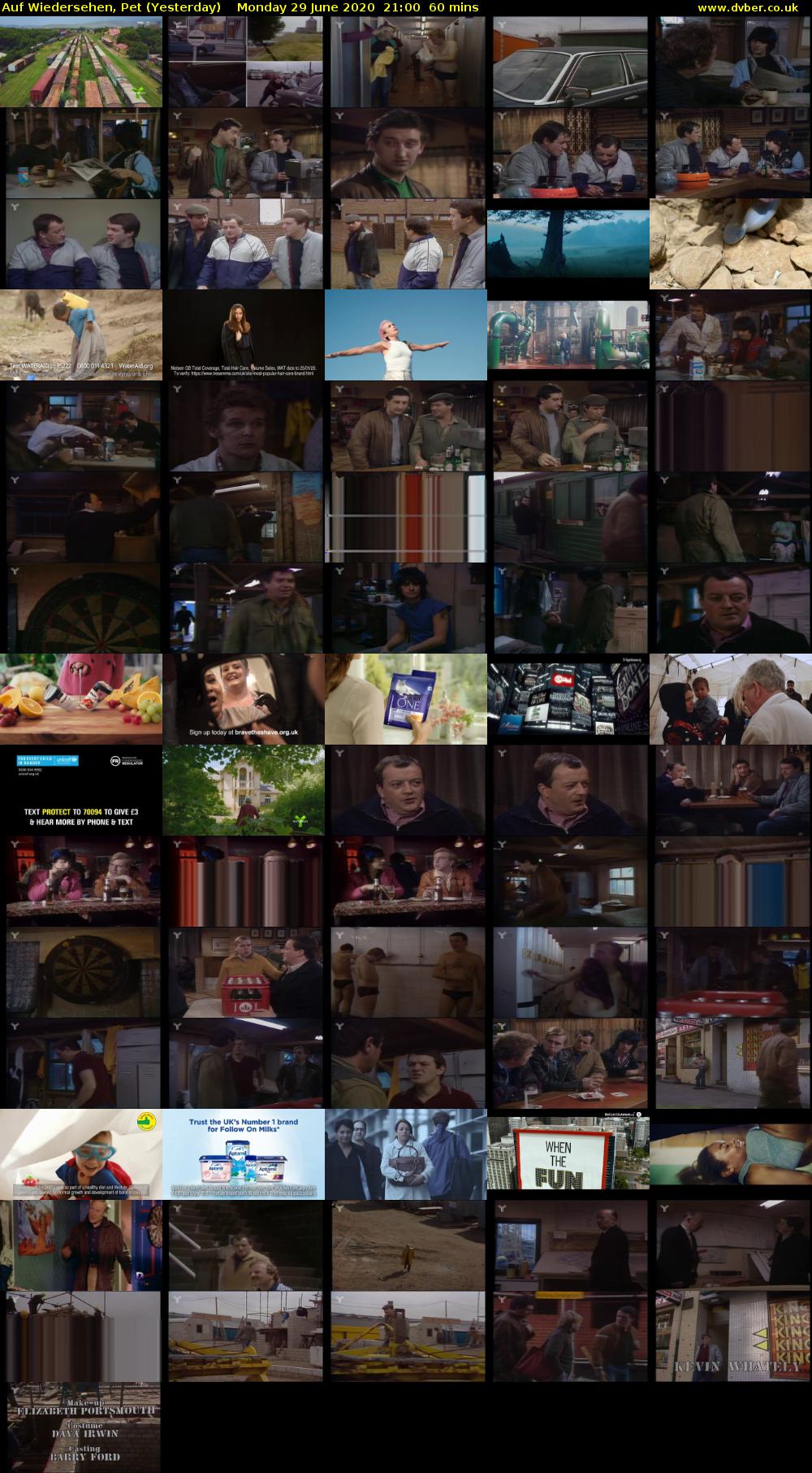 Auf Wiedersehen, Pet (Yesterday) Monday 29 June 2020 21:00 - 22:00
