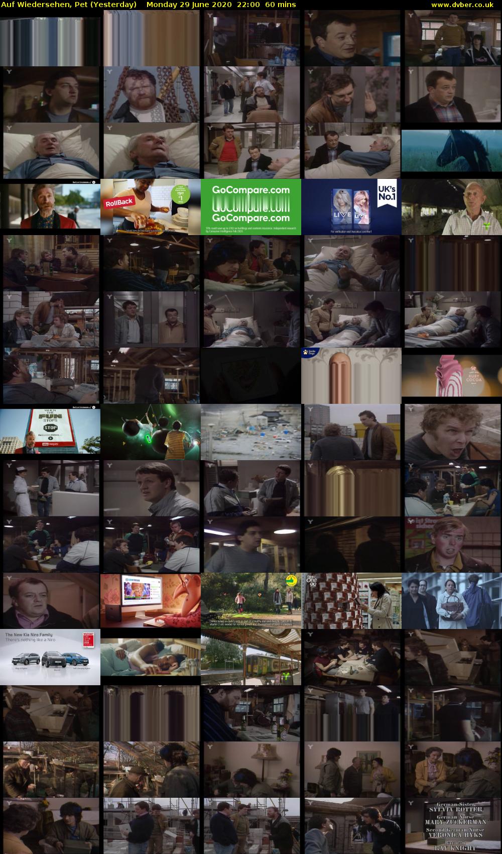 Auf Wiedersehen, Pet (Yesterday) Monday 29 June 2020 22:00 - 23:00