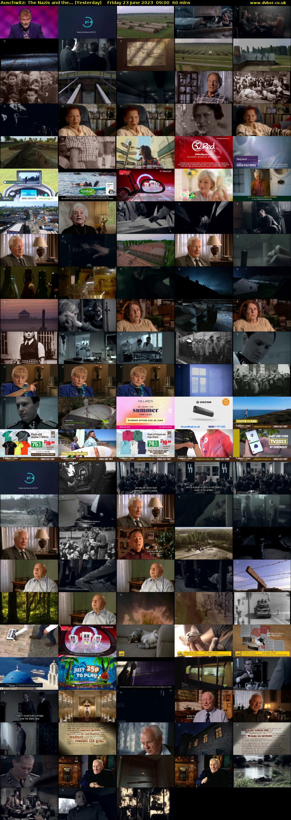 Auschwitz: The Nazis and the... (Yesterday) Friday 23 June 2023 09:00 - 10:00