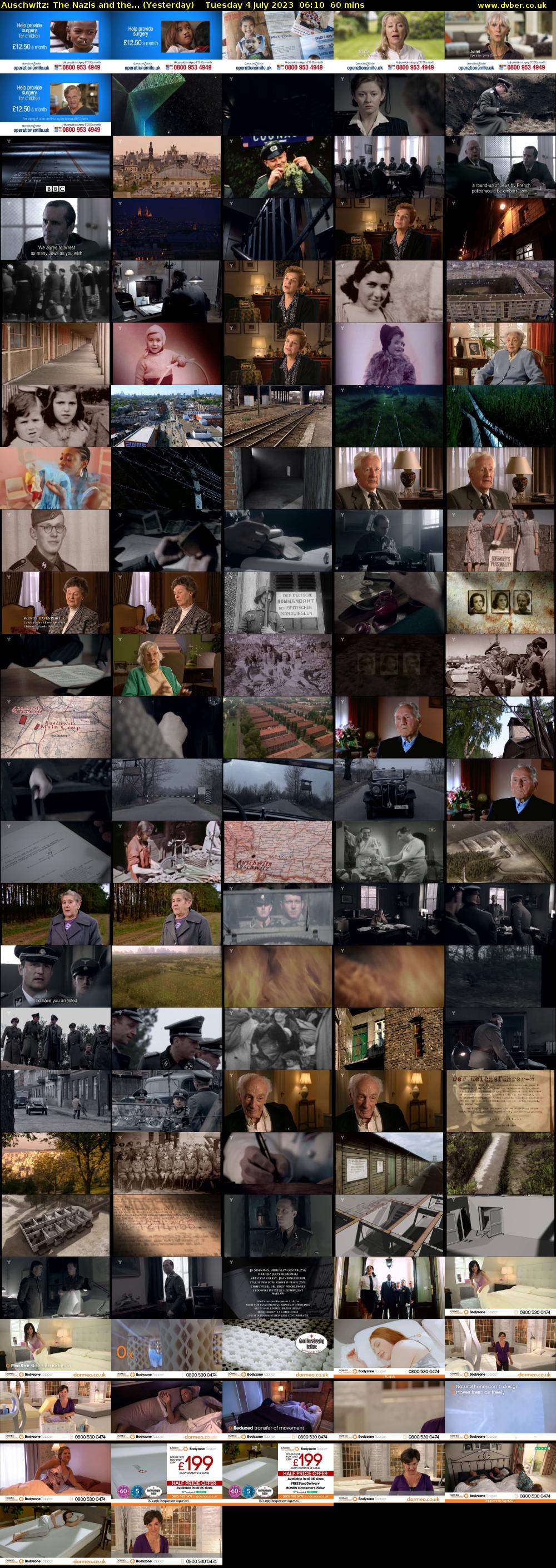 Auschwitz: The Nazis and the... (Yesterday) Tuesday 4 July 2023 06:10 - 07:10