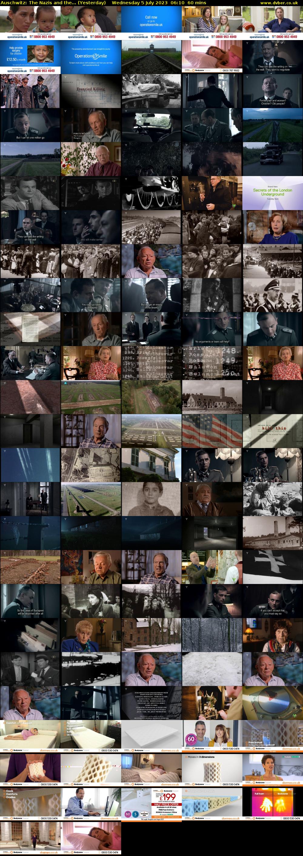 Auschwitz: The Nazis and the... (Yesterday) Wednesday 5 July 2023 06:10 - 07:10