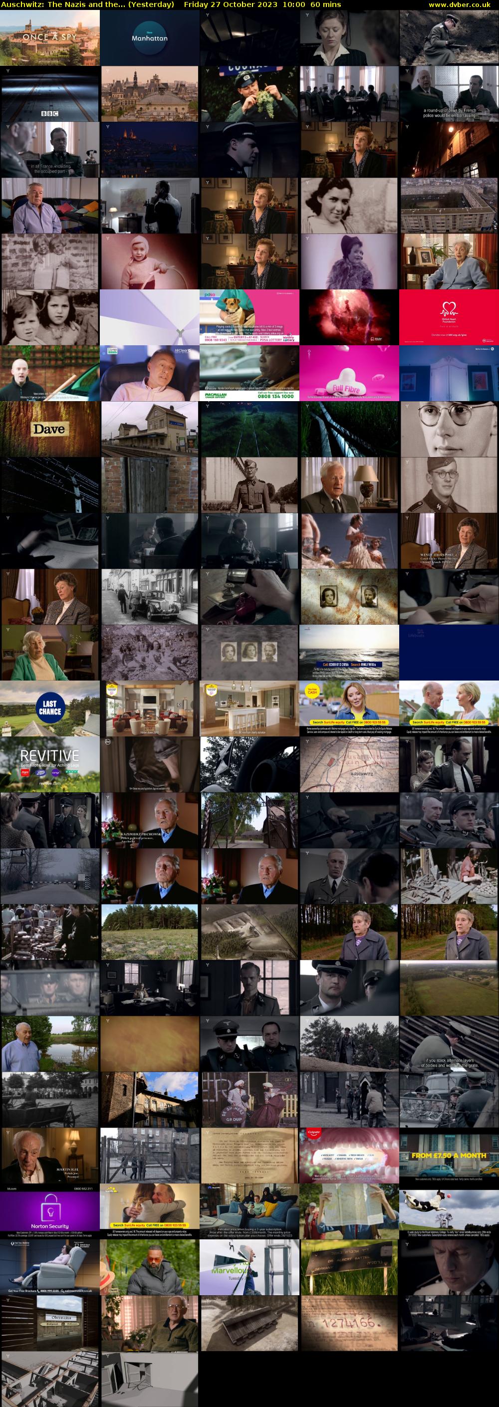 Auschwitz: The Nazis and the... (Yesterday) Friday 27 October 2023 10:00 - 11:00