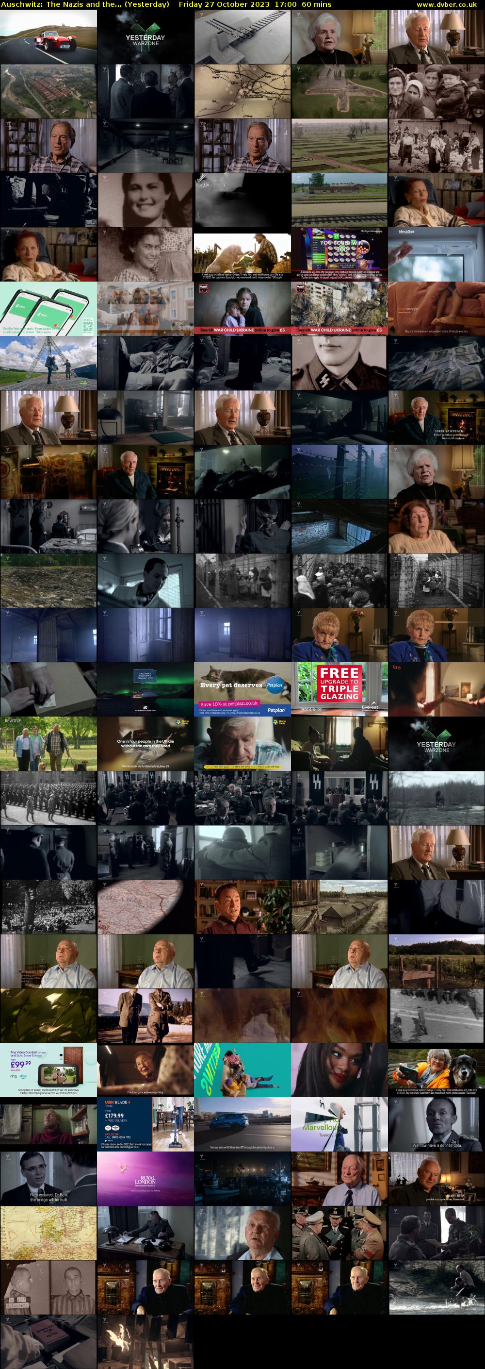 Auschwitz: The Nazis and the... (Yesterday) Friday 27 October 2023 17:00 - 18:00