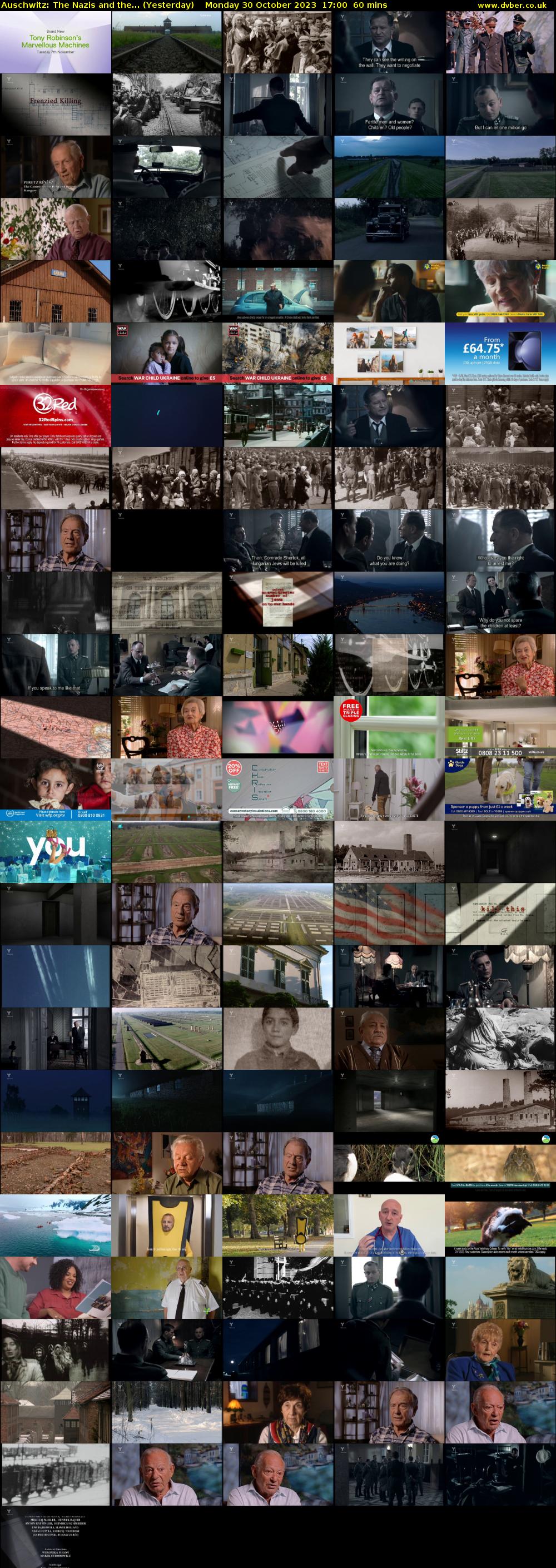 Auschwitz: The Nazis and the... (Yesterday) Monday 30 October 2023 17:00 - 18:00