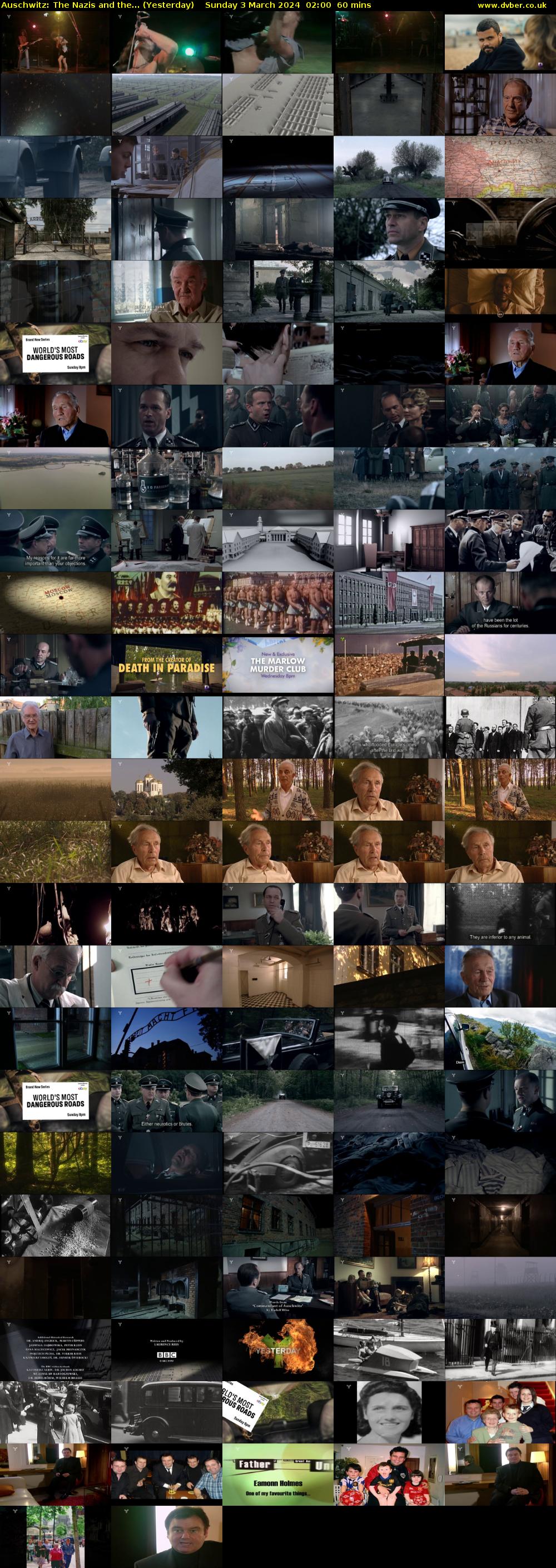 Auschwitz: The Nazis and the... (Yesterday) Sunday 3 March 2024 02:00 - 03:00