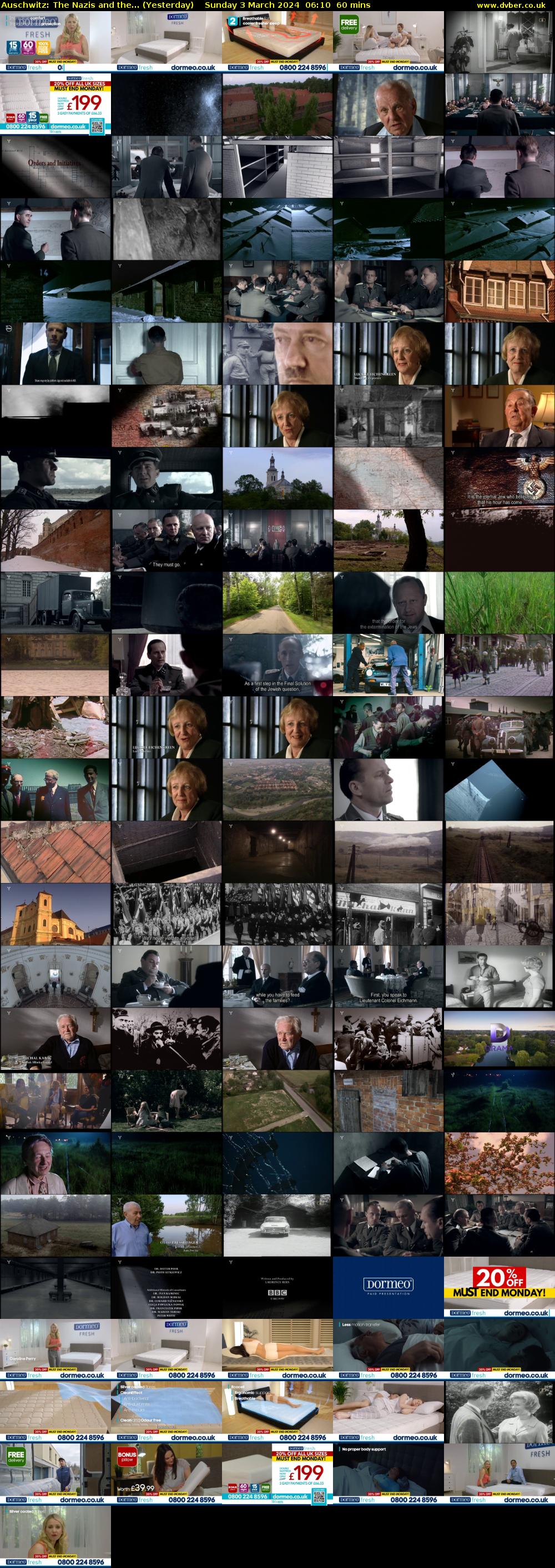 Auschwitz: The Nazis and the... (Yesterday) Sunday 3 March 2024 06:10 - 07:10