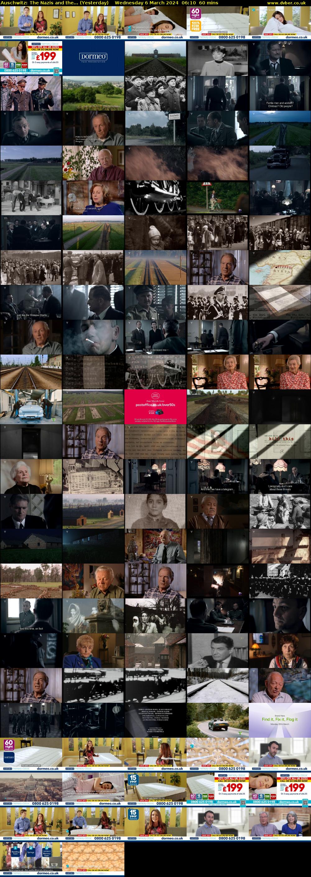 Auschwitz: The Nazis and the... (Yesterday) Wednesday 6 March 2024 06:10 - 07:10