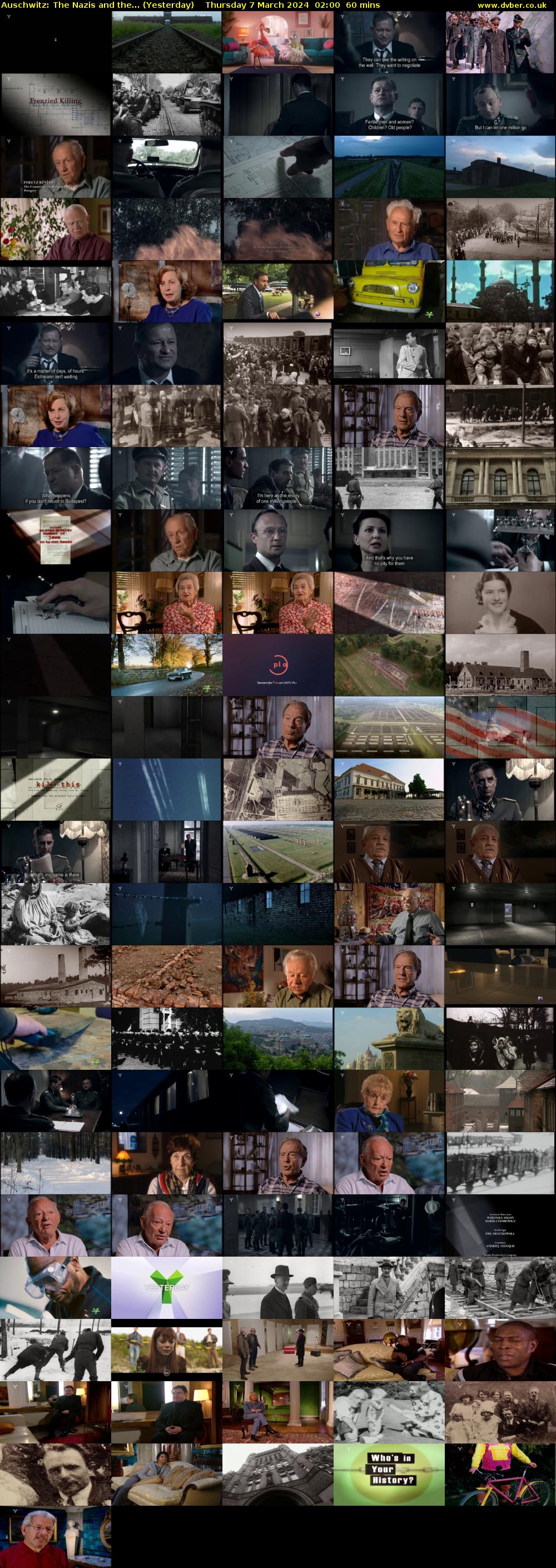 Auschwitz: The Nazis and the... (Yesterday) Thursday 7 March 2024 02:00 - 03:00