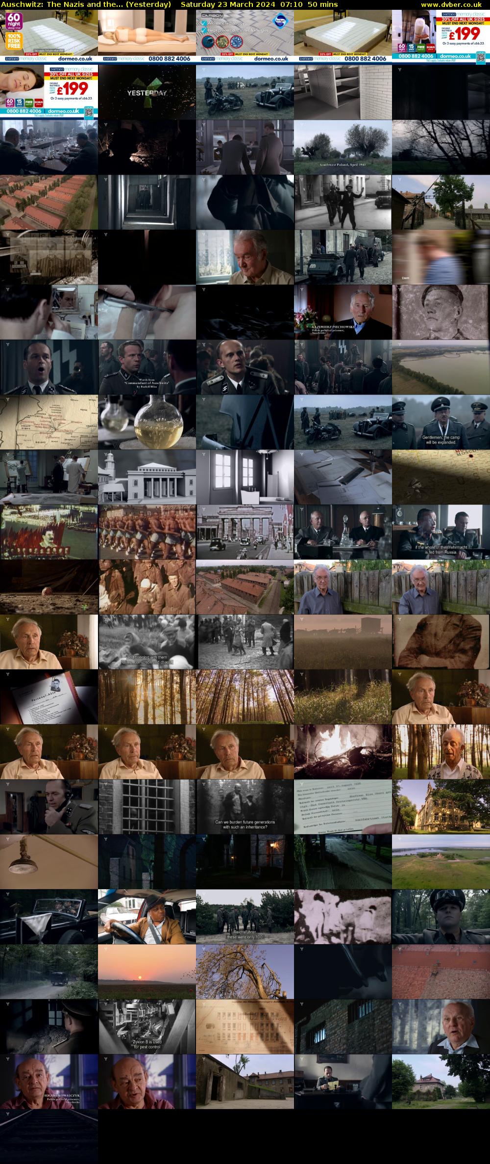 Auschwitz: The Nazis and the... (Yesterday) Saturday 23 March 2024 07:10 - 08:00