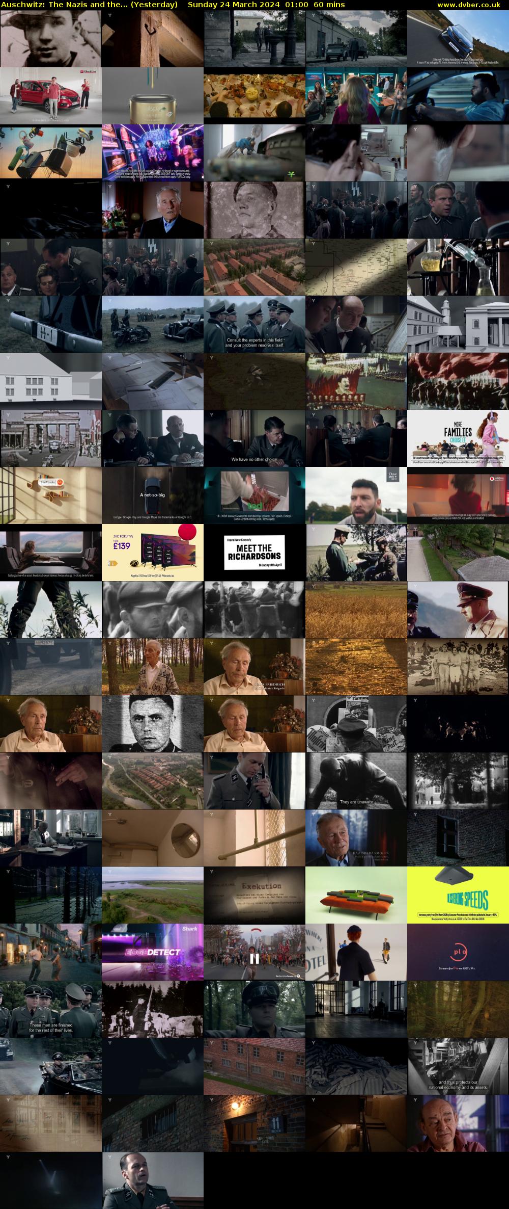 Auschwitz: The Nazis and the... (Yesterday) Sunday 24 March 2024 01:00 - 02:00