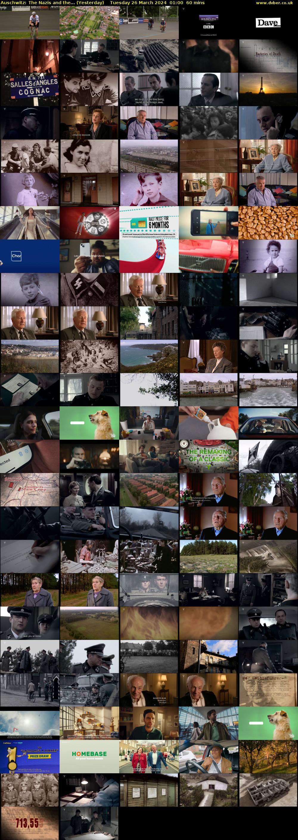 Auschwitz: The Nazis and the... (Yesterday) Tuesday 26 March 2024 01:00 - 02:00