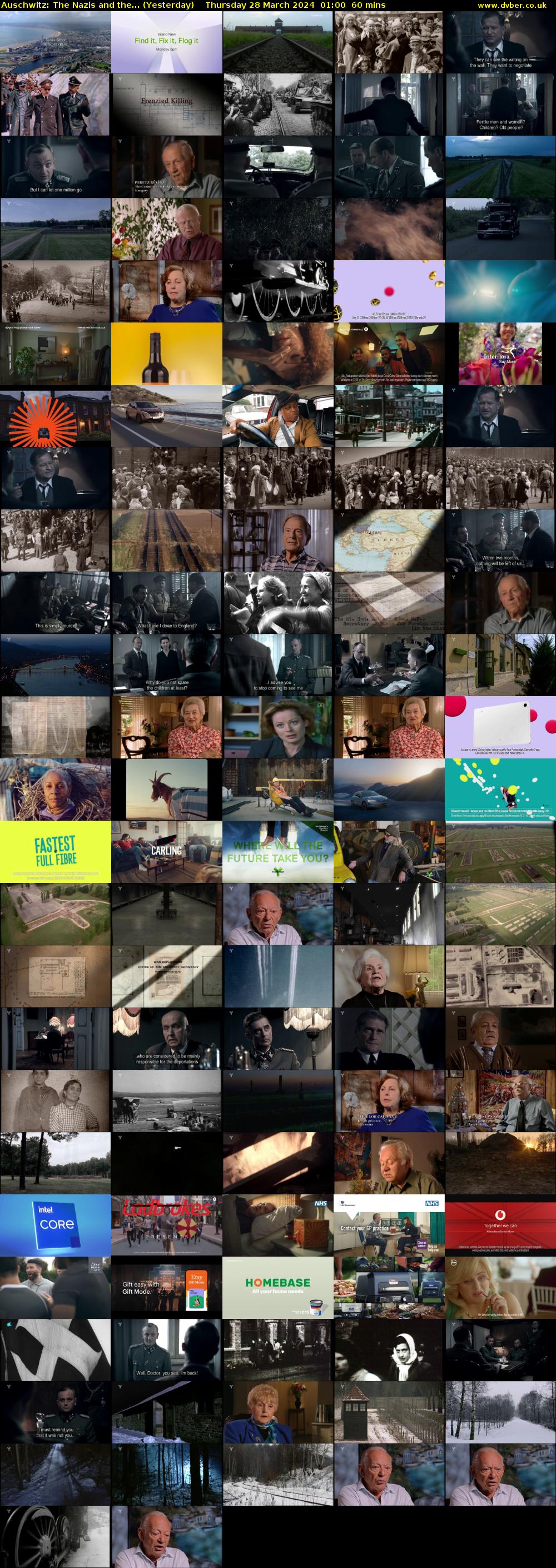 Auschwitz: The Nazis and the... (Yesterday) Thursday 28 March 2024 01:00 - 02:00