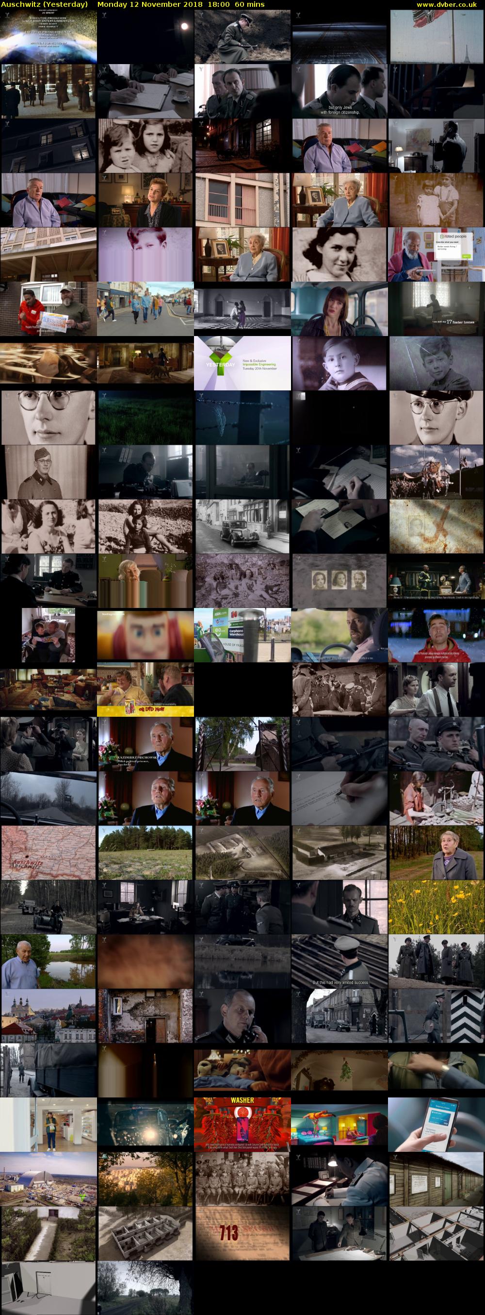 Auschwitz (Yesterday) Monday 12 November 2018 18:00 - 19:00