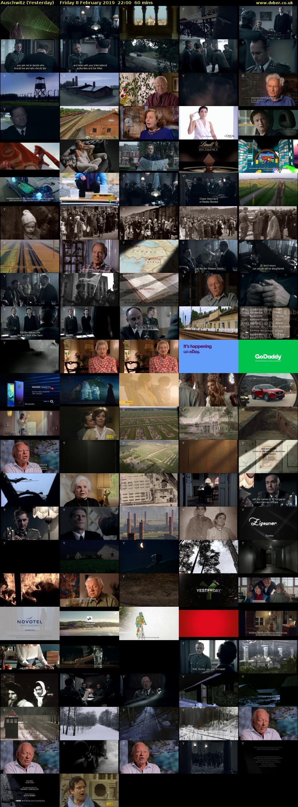 Auschwitz (Yesterday) Friday 8 February 2019 22:00 - 23:00