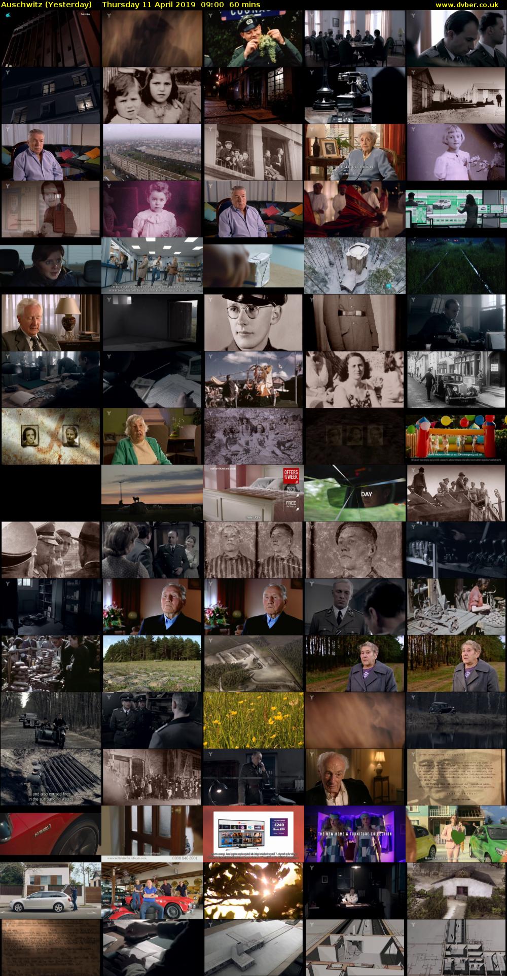 Auschwitz (Yesterday) Thursday 11 April 2019 09:00 - 10:00