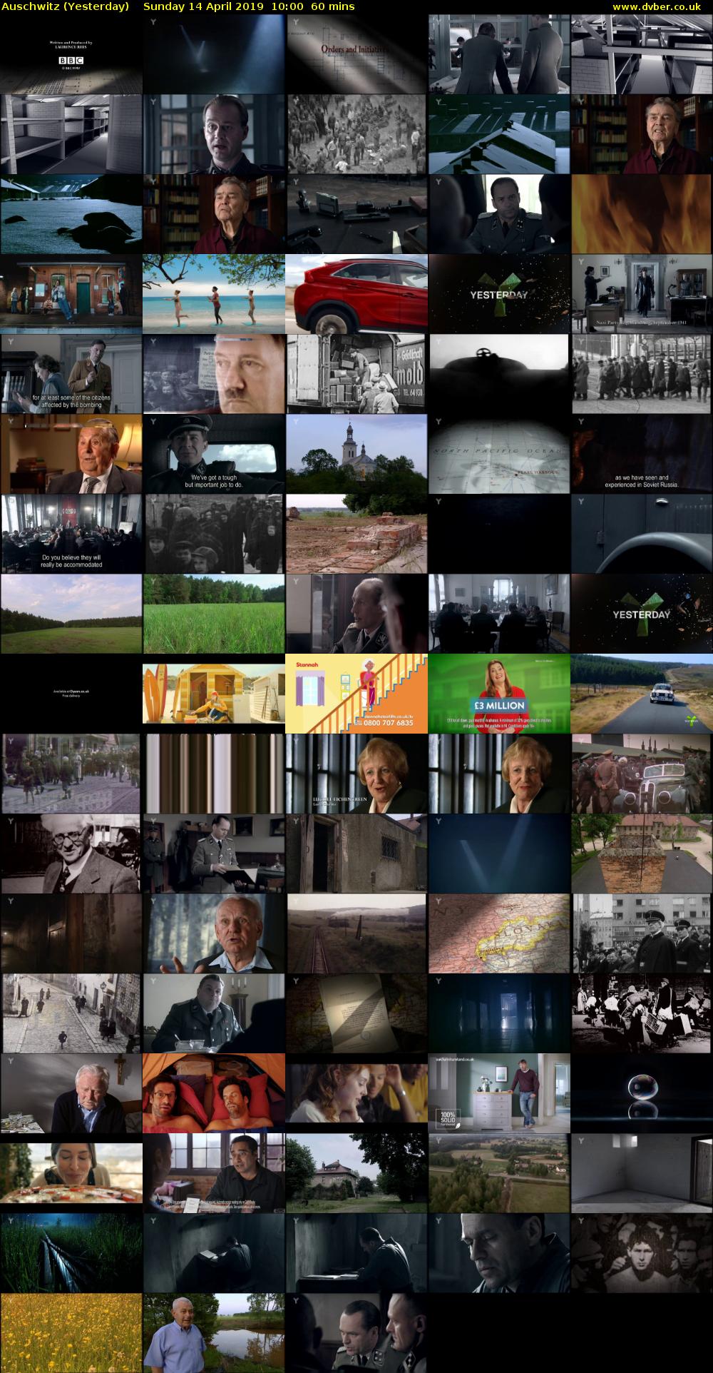 Auschwitz (Yesterday) Sunday 14 April 2019 10:00 - 11:00