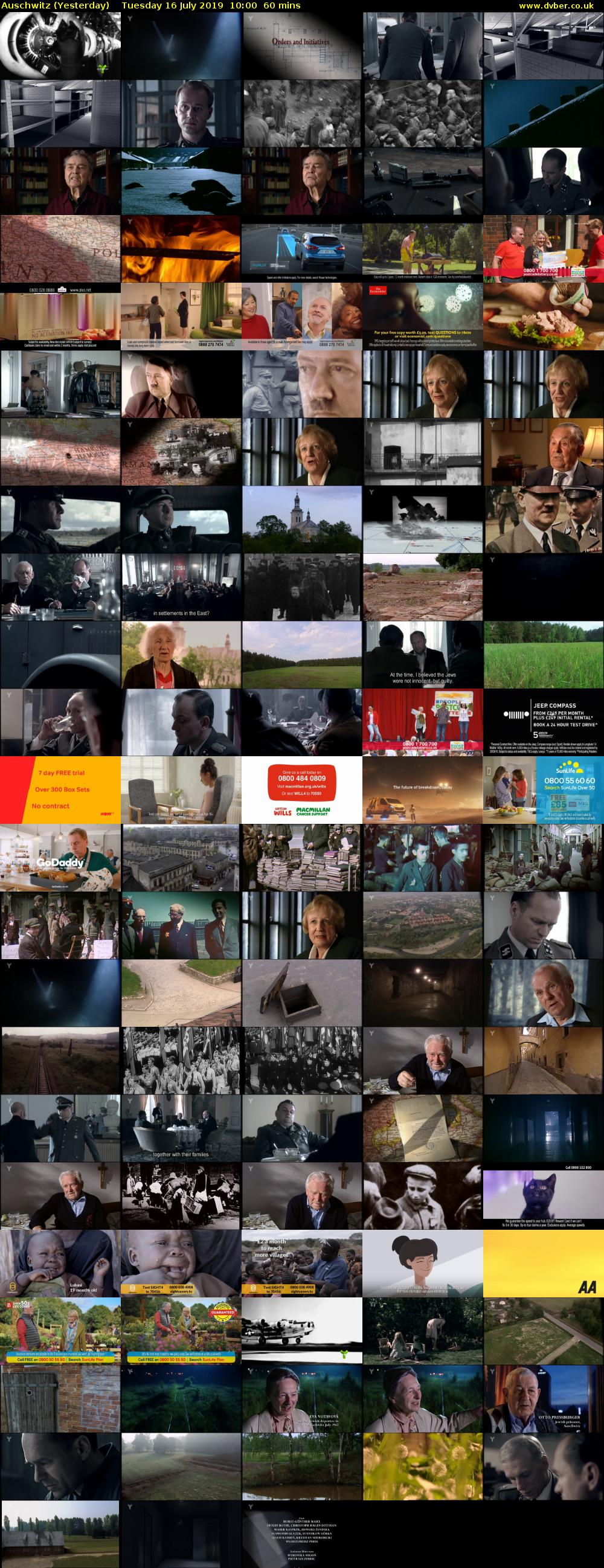 Auschwitz (Yesterday) Tuesday 16 July 2019 10:00 - 11:00