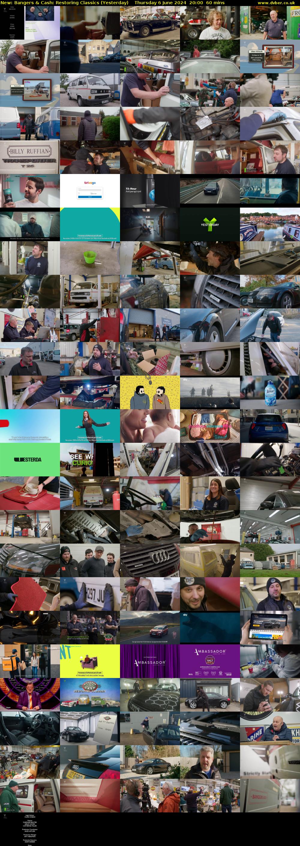 Bangers & Cash: Restoring Classics (Yesterday) Thursday 6 June 2024 20:00 - 21:00