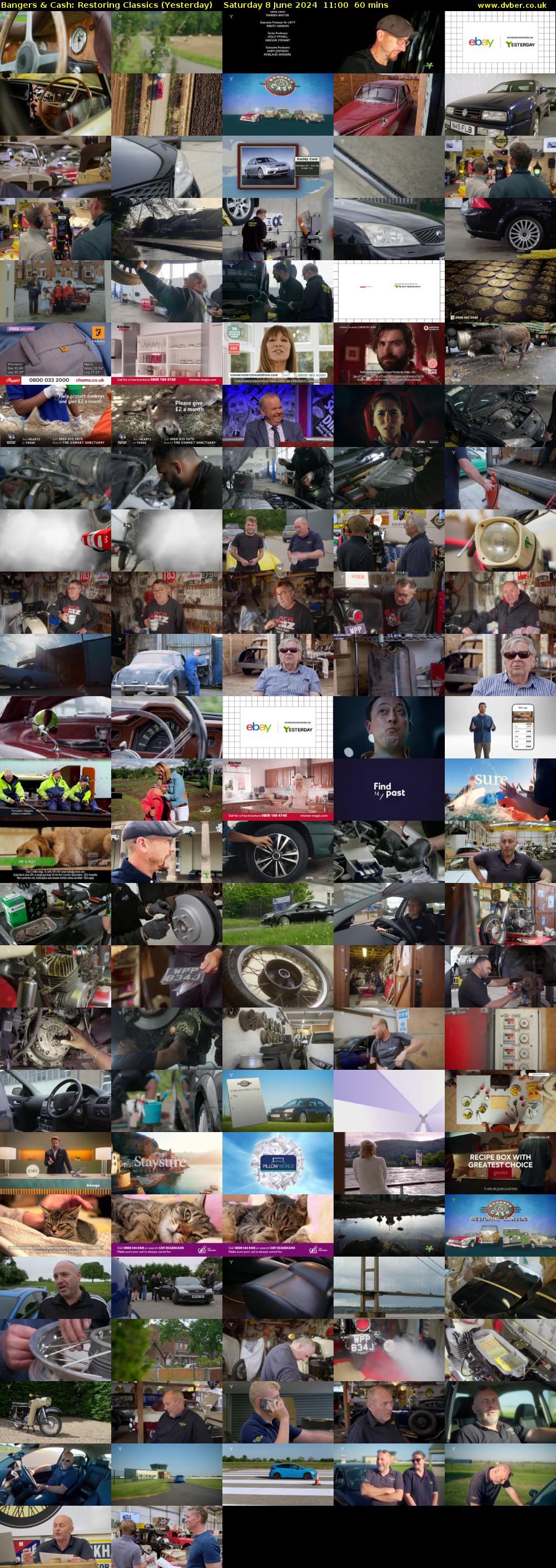 Bangers & Cash: Restoring Classics (Yesterday) Saturday 8 June 2024 11:00 - 12:00
