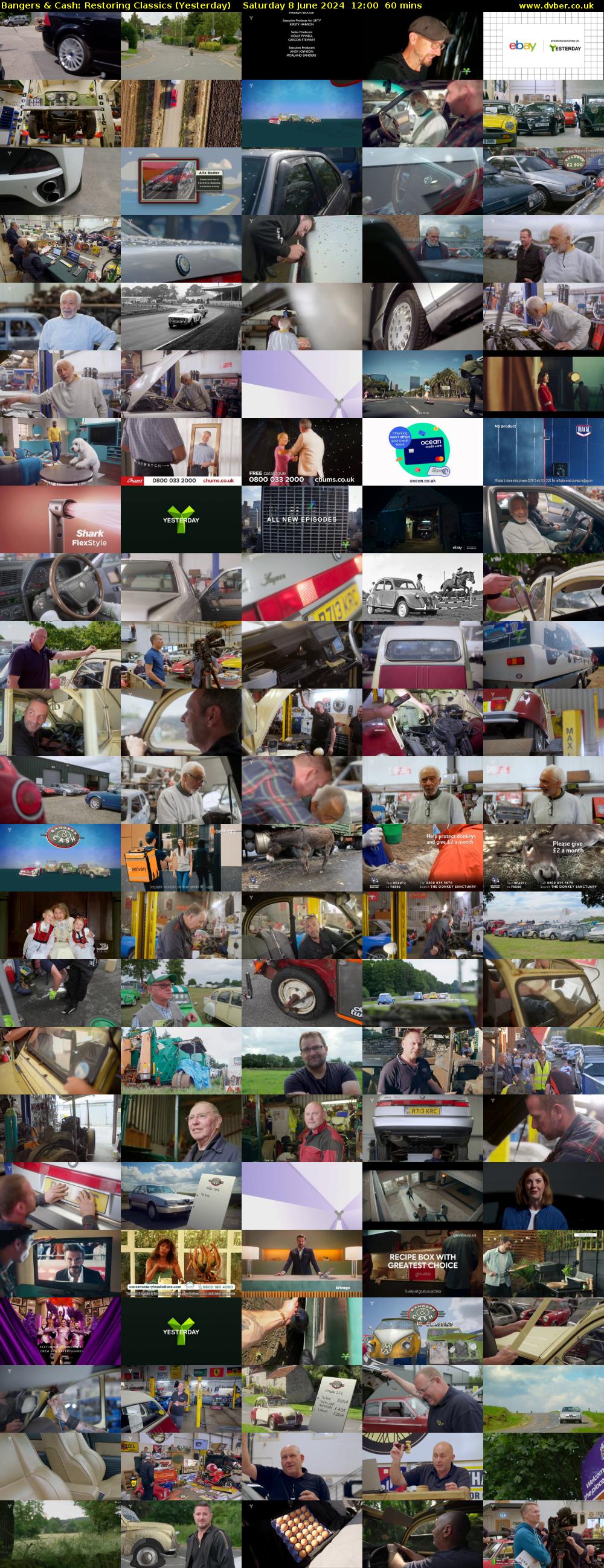 Bangers & Cash: Restoring Classics (Yesterday) Saturday 8 June 2024 12:00 - 13:00