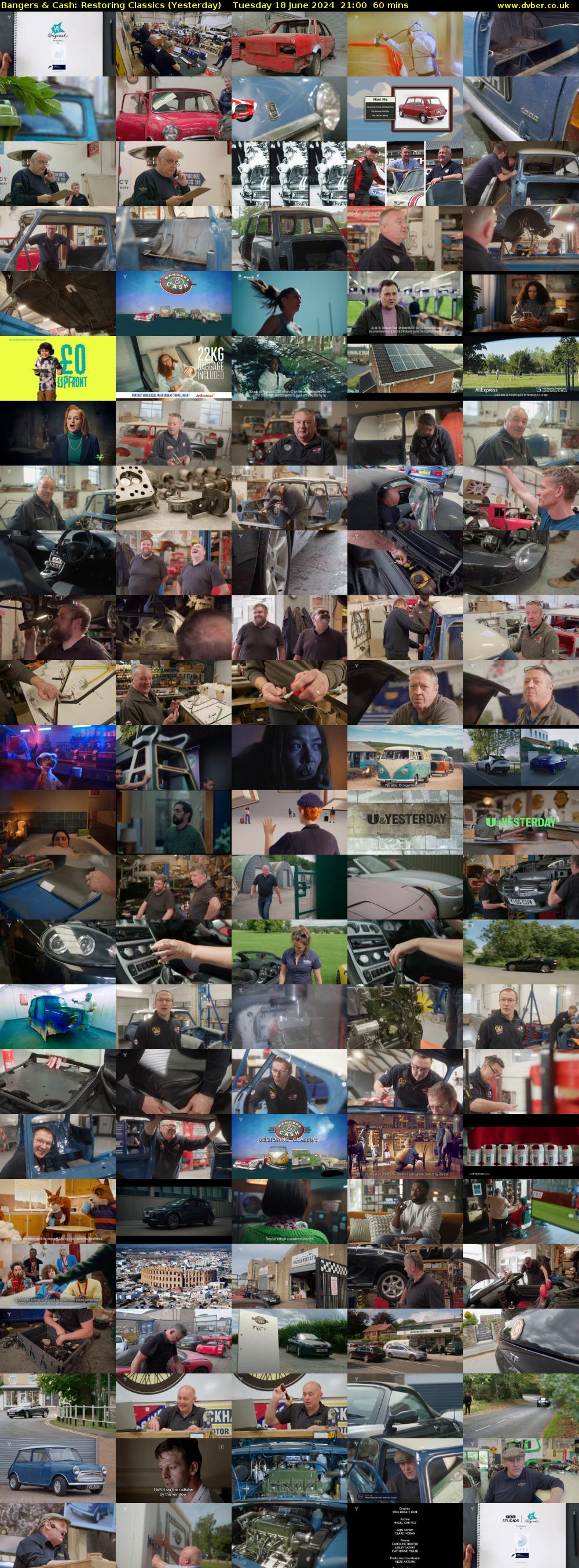 Bangers & Cash: Restoring Classics (Yesterday) Tuesday 18 June 2024 21:00 - 22:00