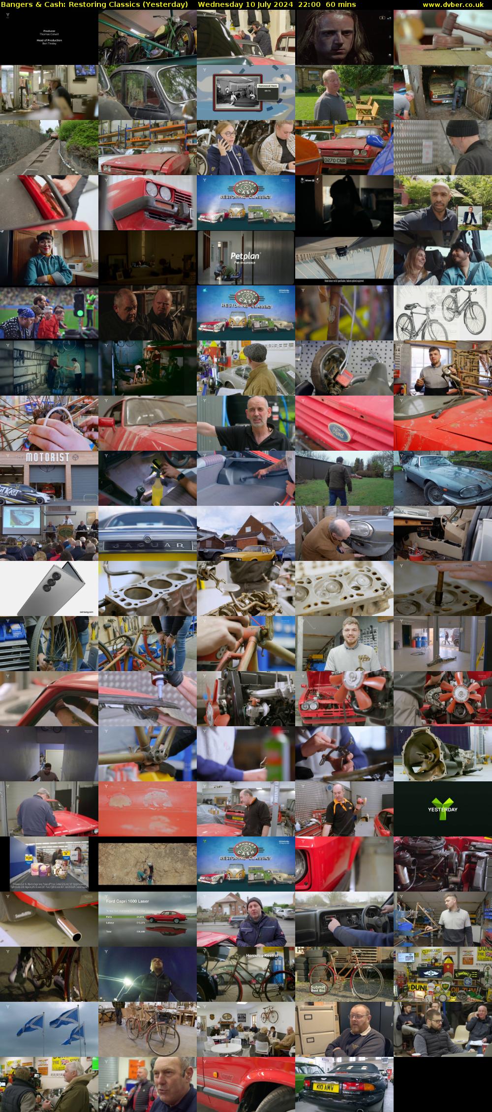 Bangers & Cash: Restoring Classics (Yesterday) Wednesday 10 July 2024 22:00 - 23:00