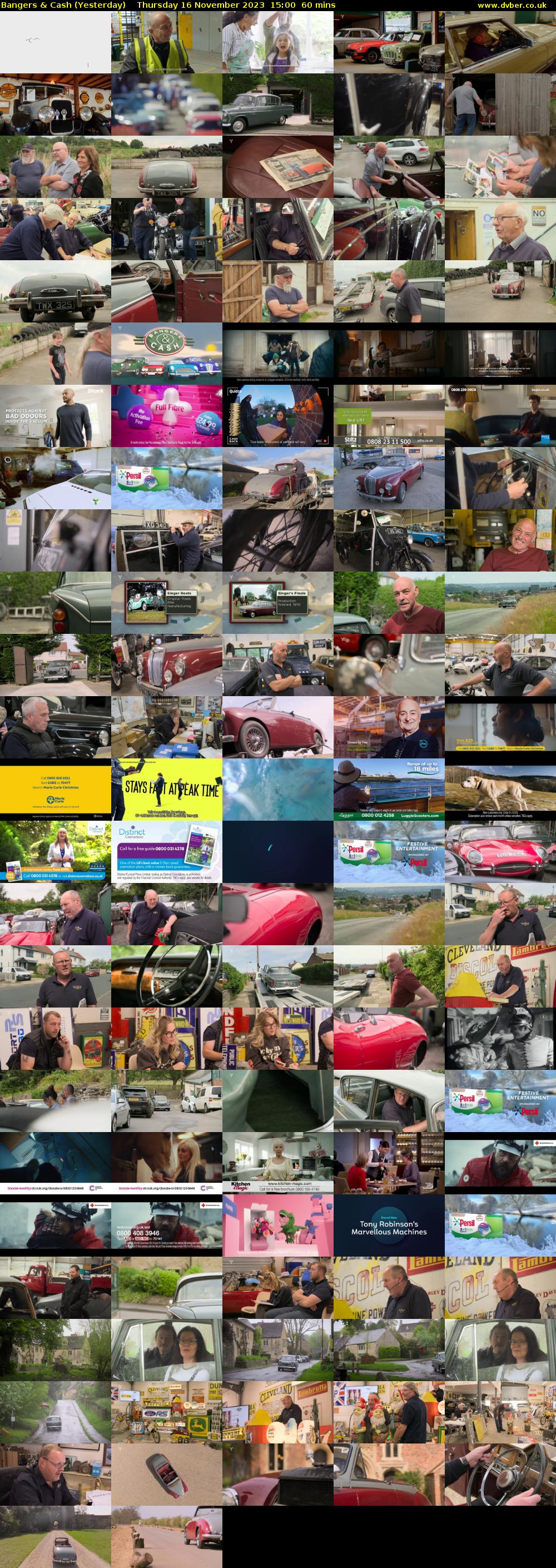 Bangers & Cash (Yesterday) Thursday 16 November 2023 15:00 - 16:00