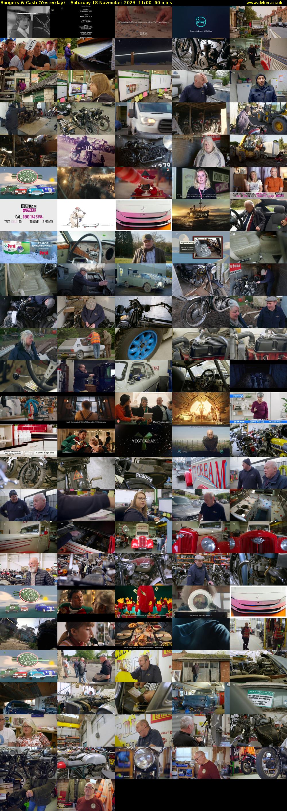 Bangers & Cash (Yesterday) Saturday 18 November 2023 11:00 - 12:00