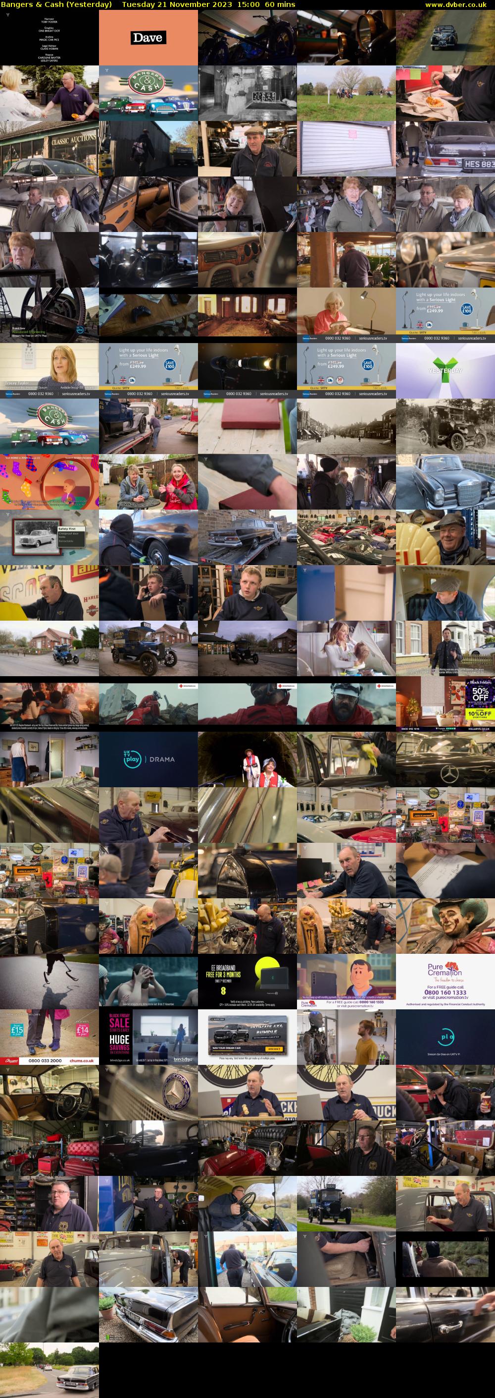 Bangers & Cash (Yesterday) Tuesday 21 November 2023 15:00 - 16:00