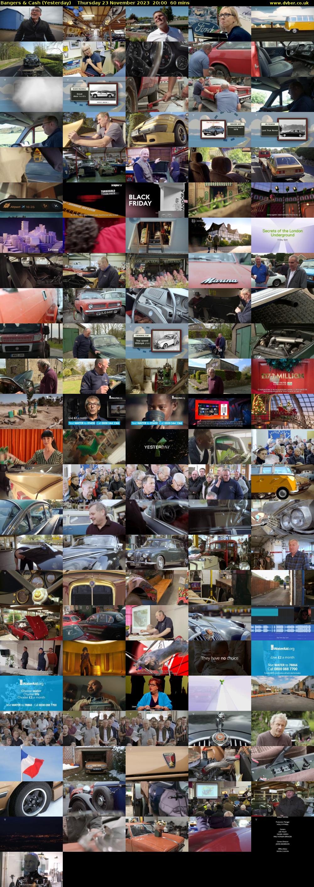 Bangers & Cash (Yesterday) Thursday 23 November 2023 20:00 - 21:00