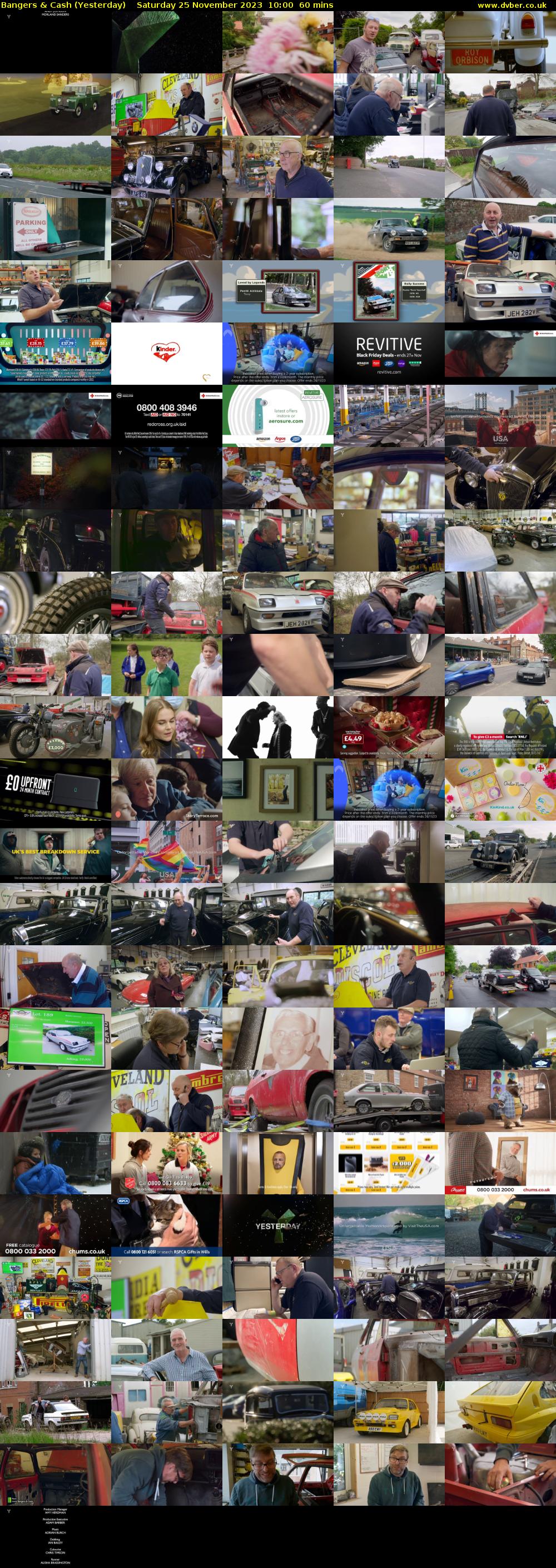 Bangers & Cash (Yesterday) Saturday 25 November 2023 10:00 - 11:00