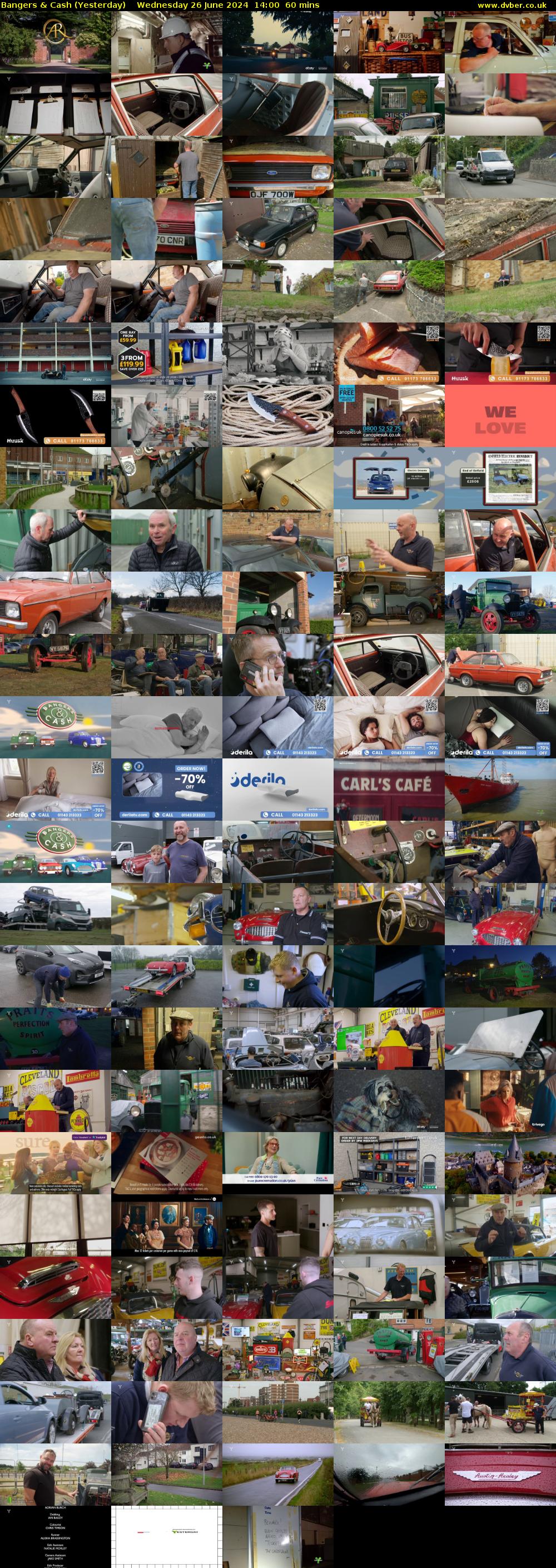 Bangers & Cash (Yesterday) Wednesday 26 June 2024 14:00 - 15:00