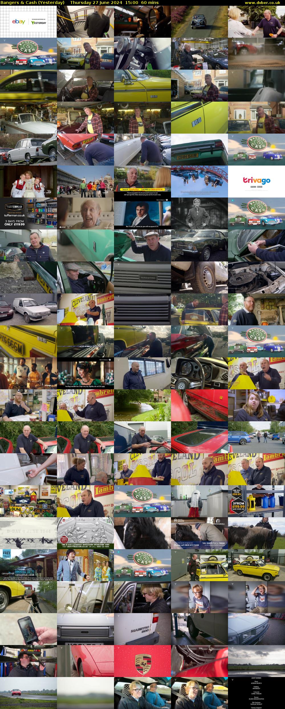 Bangers & Cash (Yesterday) Thursday 27 June 2024 15:00 - 16:00
