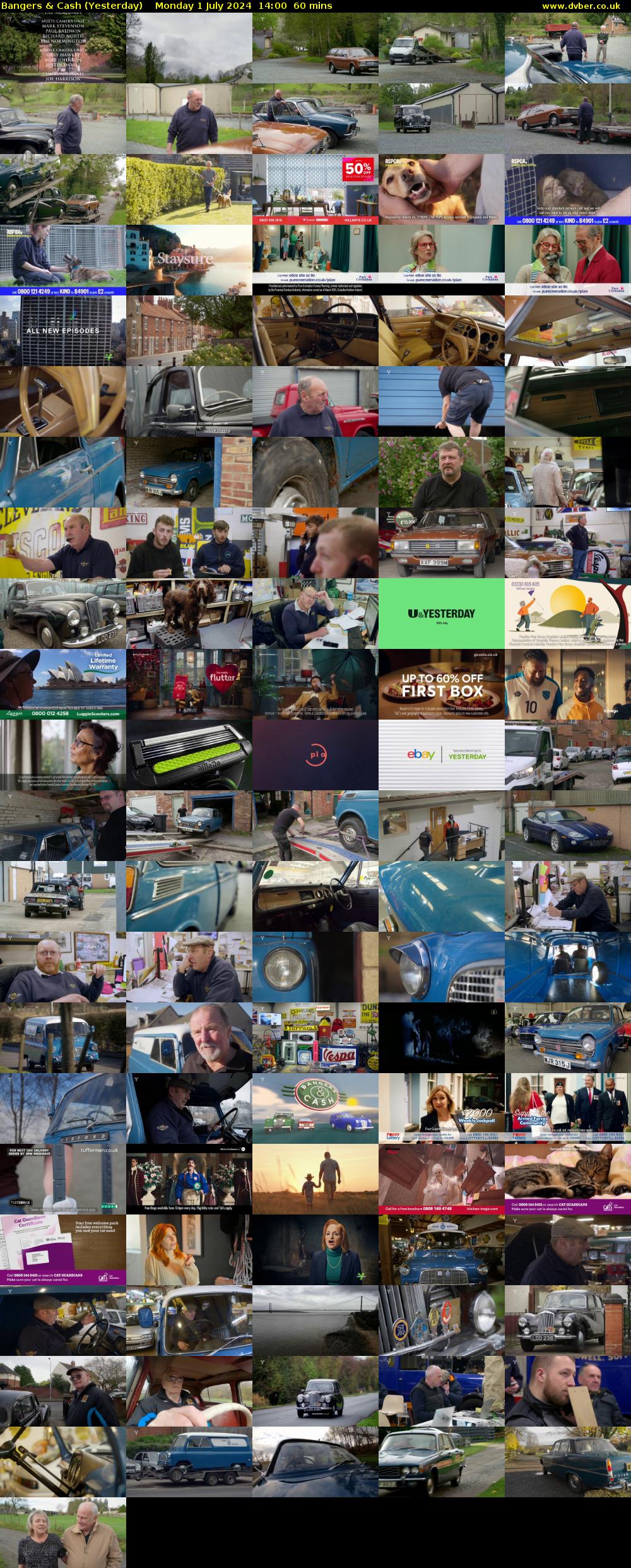 Bangers & Cash (Yesterday) Monday 1 July 2024 14:00 - 15:00