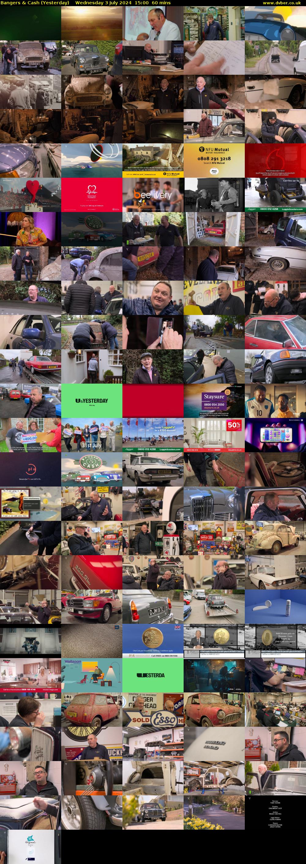 Bangers & Cash (Yesterday) Wednesday 3 July 2024 15:00 - 16:00