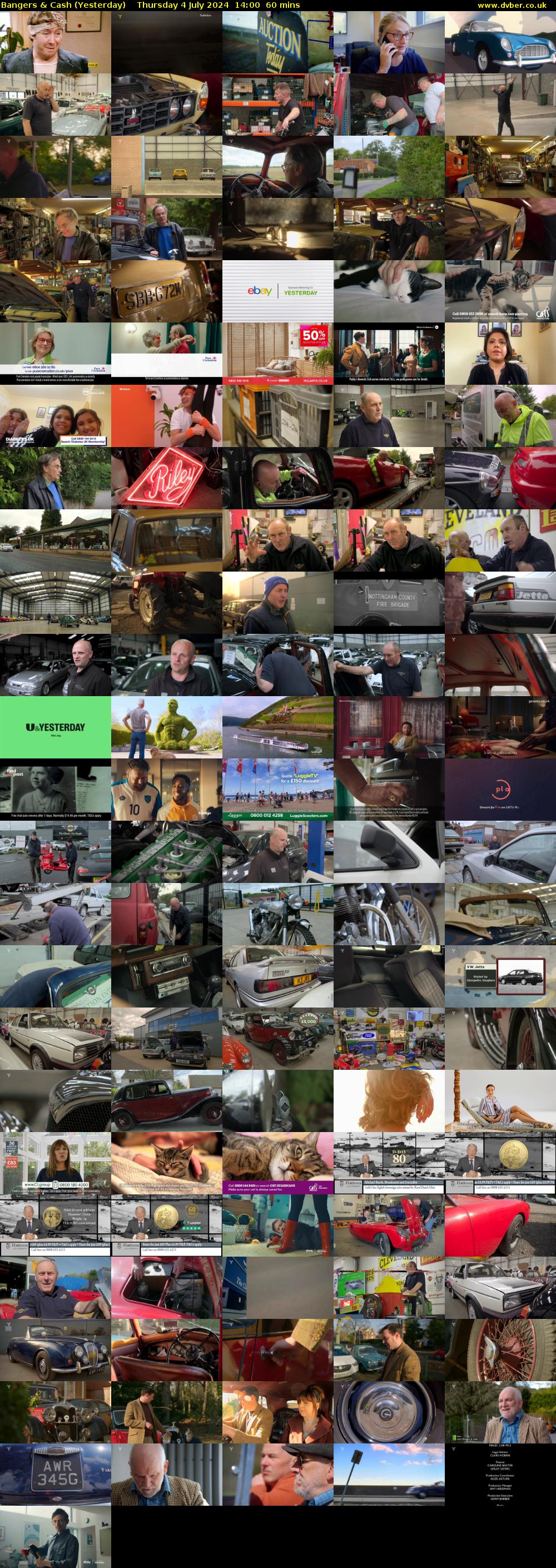 Bangers & Cash (Yesterday) Thursday 4 July 2024 14:00 - 15:00