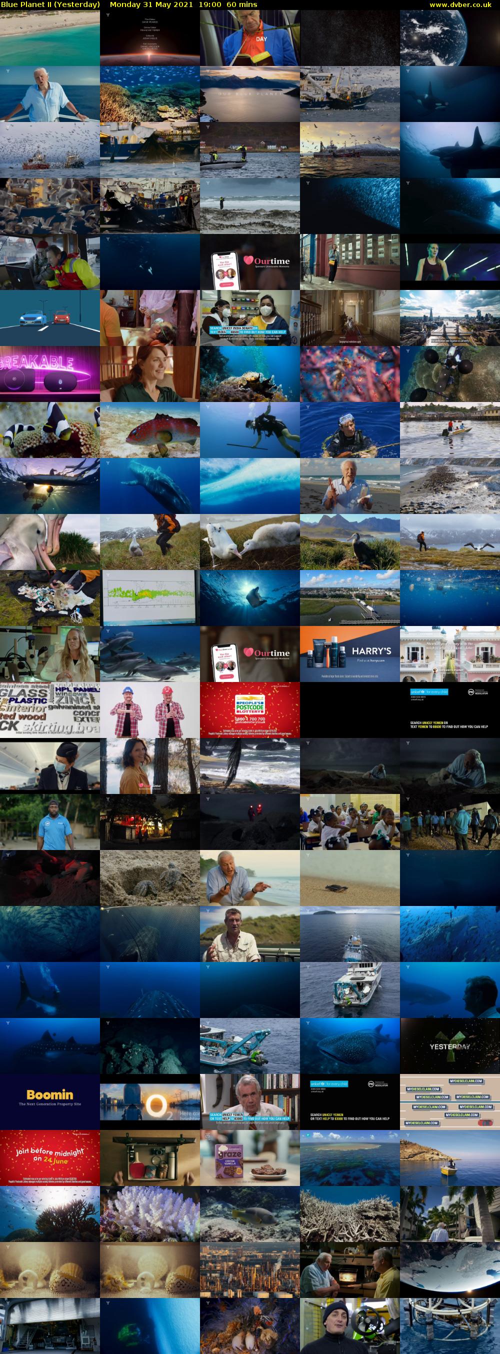 Blue Planet II (Yesterday) Monday 31 May 2021 19:00 - 20:00