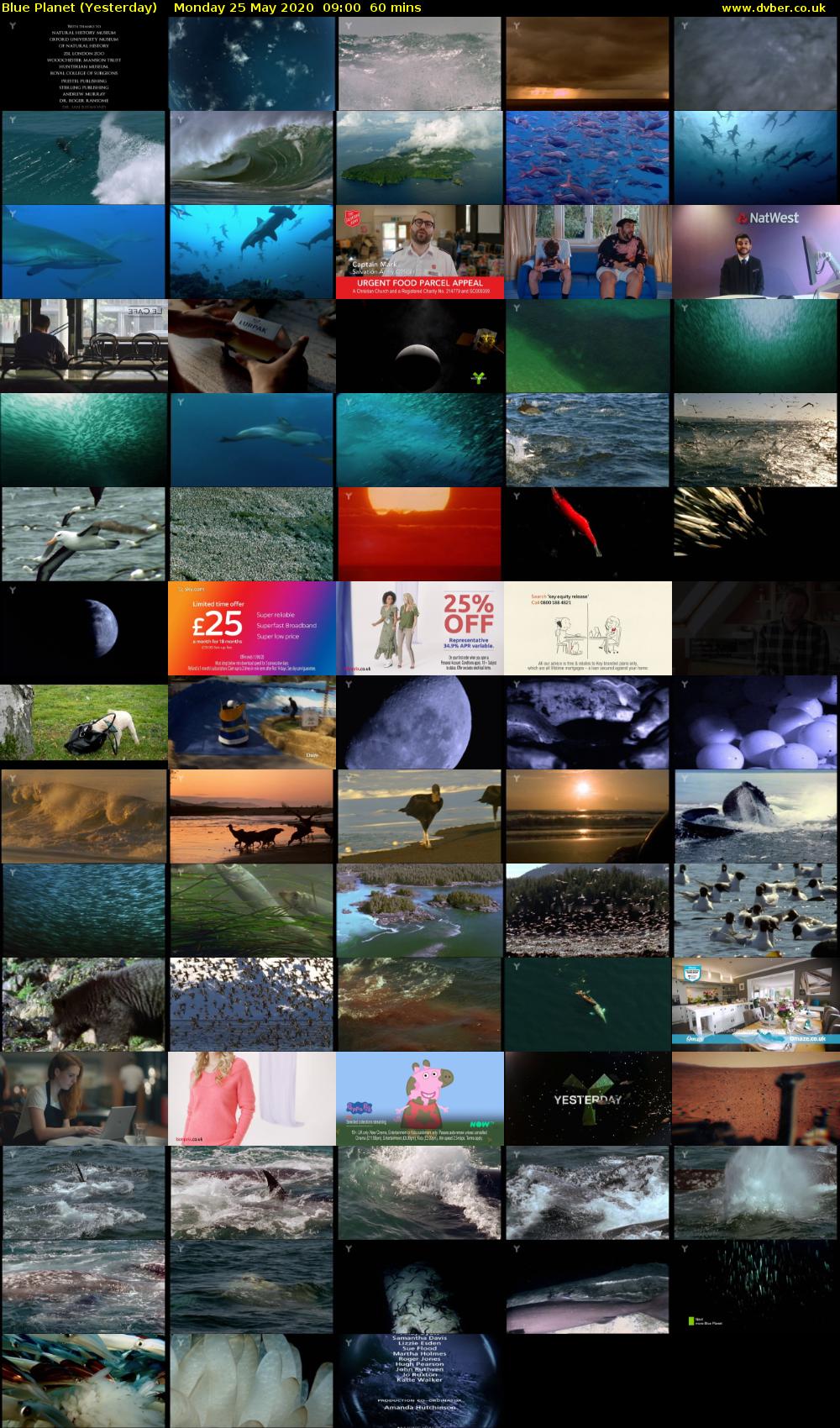 Blue Planet (Yesterday) Monday 25 May 2020 09:00 - 10:00