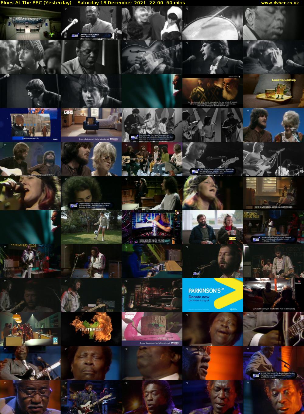 Blues At The BBC (Yesterday) Saturday 18 December 2021 22:00 - 23:00
