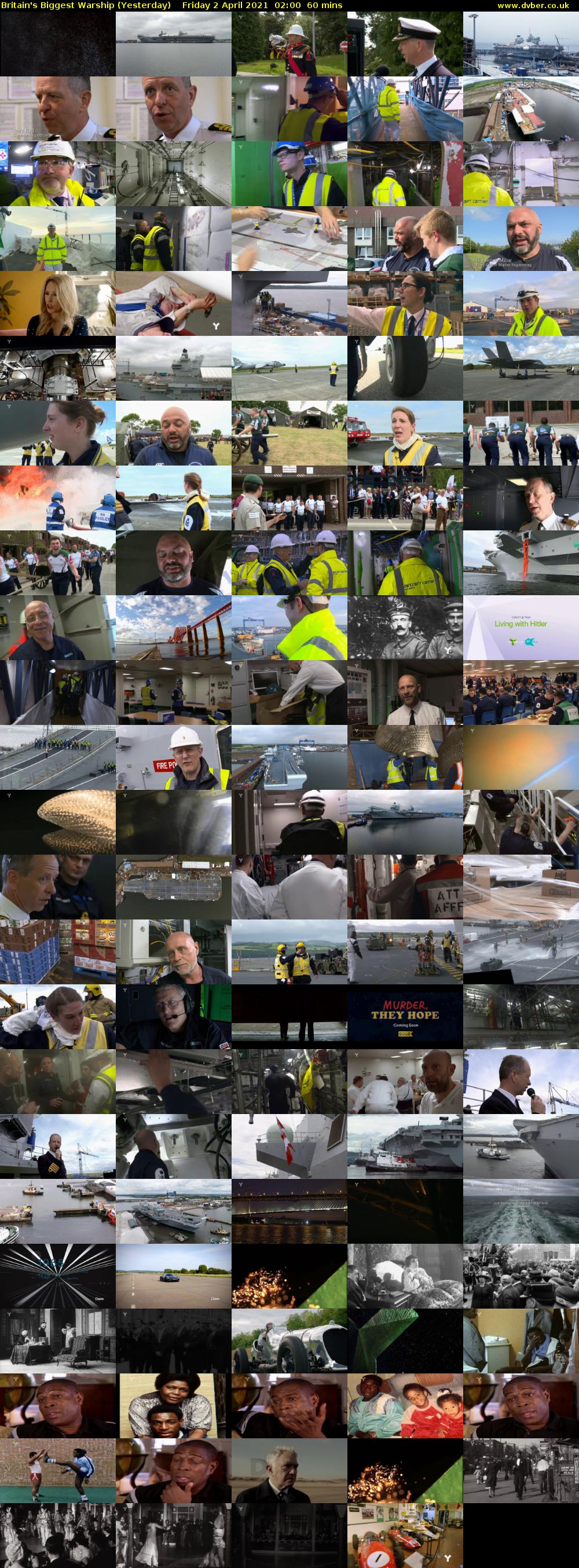 Britain's Biggest Warship (Yesterday) Friday 2 April 2021 02:00 - 03:00